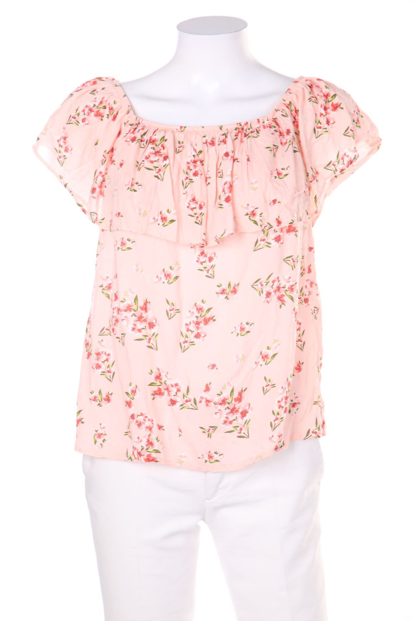 No Label - Off-the-shoulder blouse with floral print - S