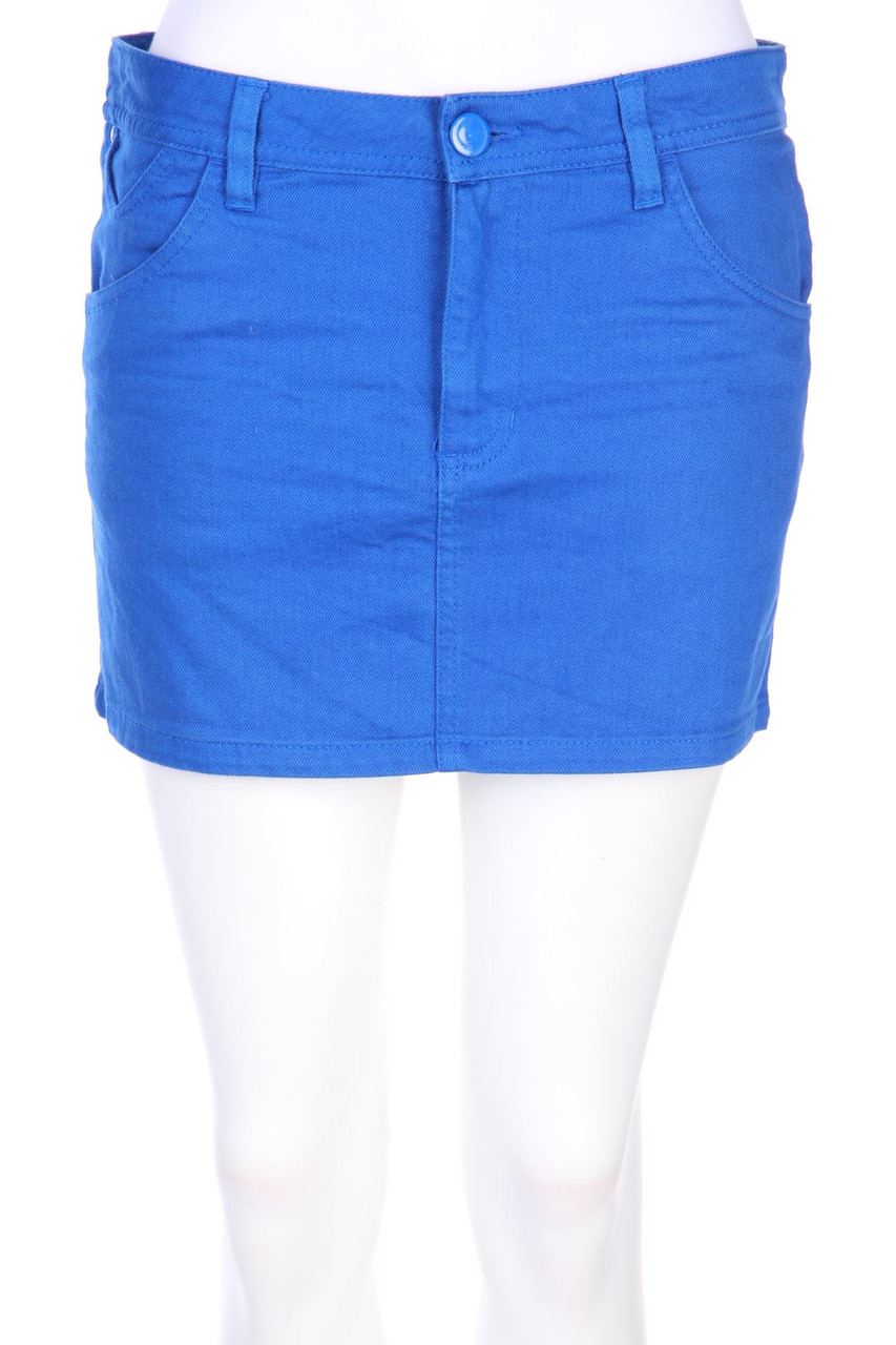 H&M - Mini-Jeansrock aus Baumwoll-Mix - D 36