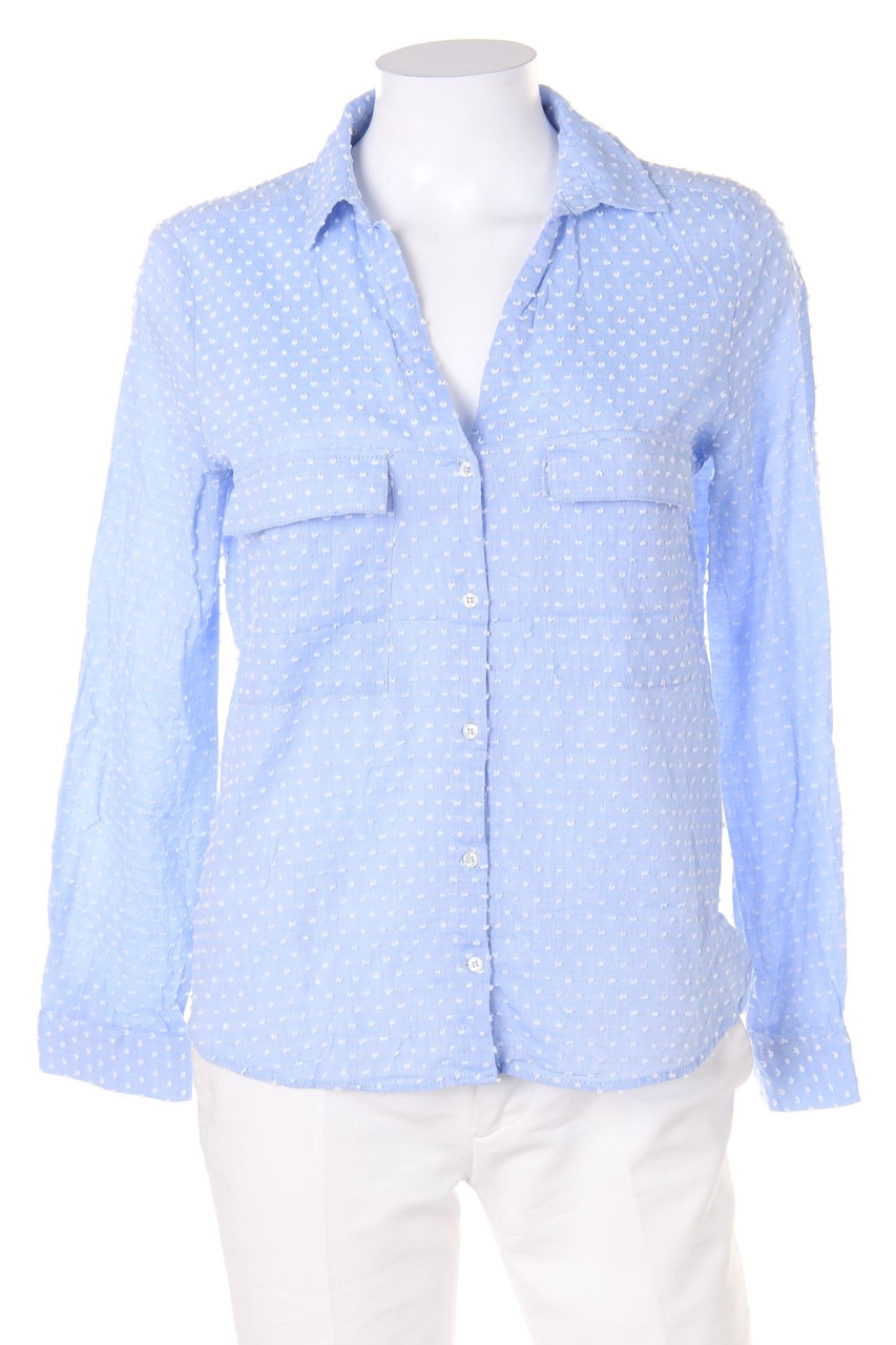 ZARA - Oversize-Bluse mit Punkten - XS