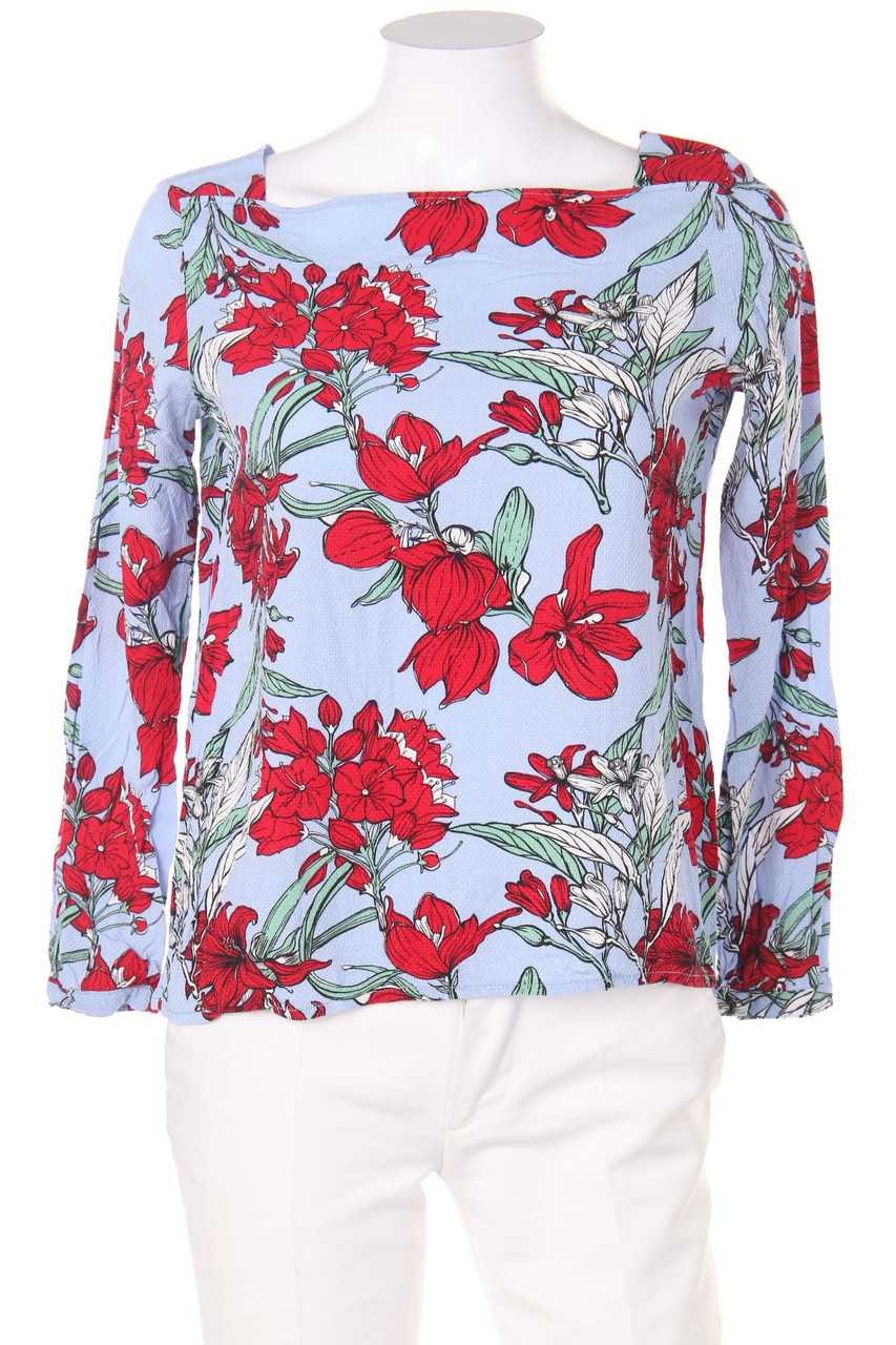 s.Oliver - Blouse with floral print - D 34