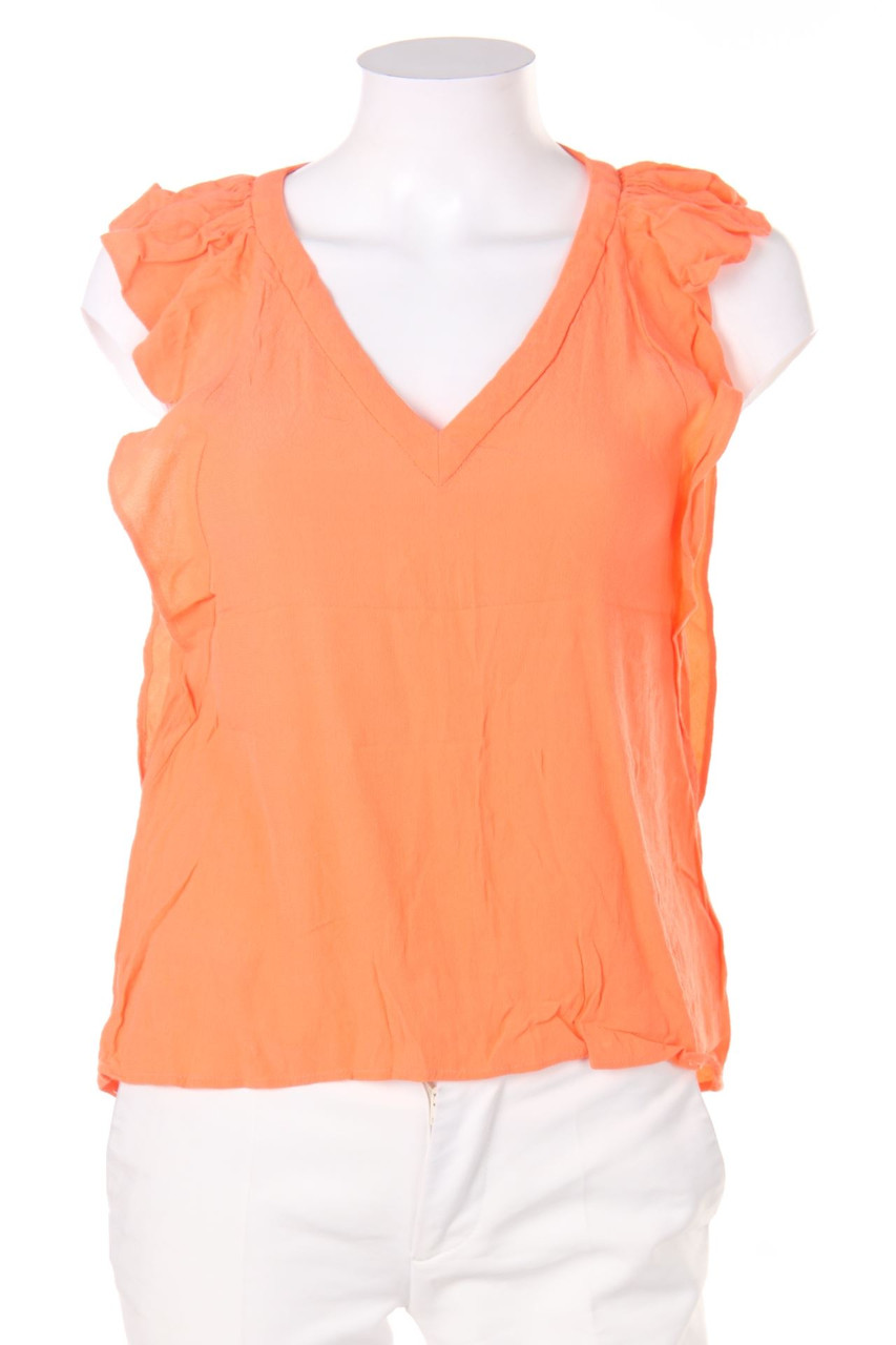 H&M - Blusentop mit Volants - D 36