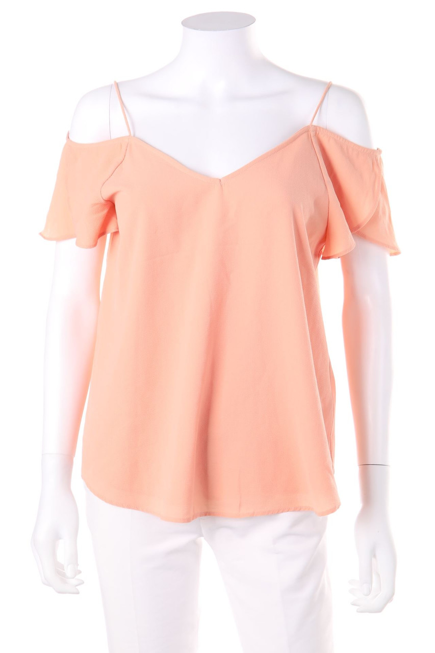 VILA - Top mit Volants - S