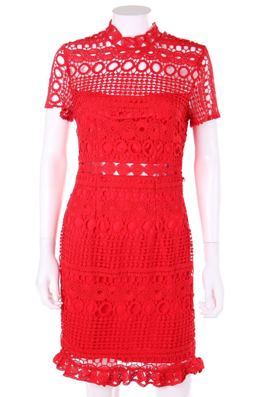 LOVE TRIANGLE - Lace Dress - D 36