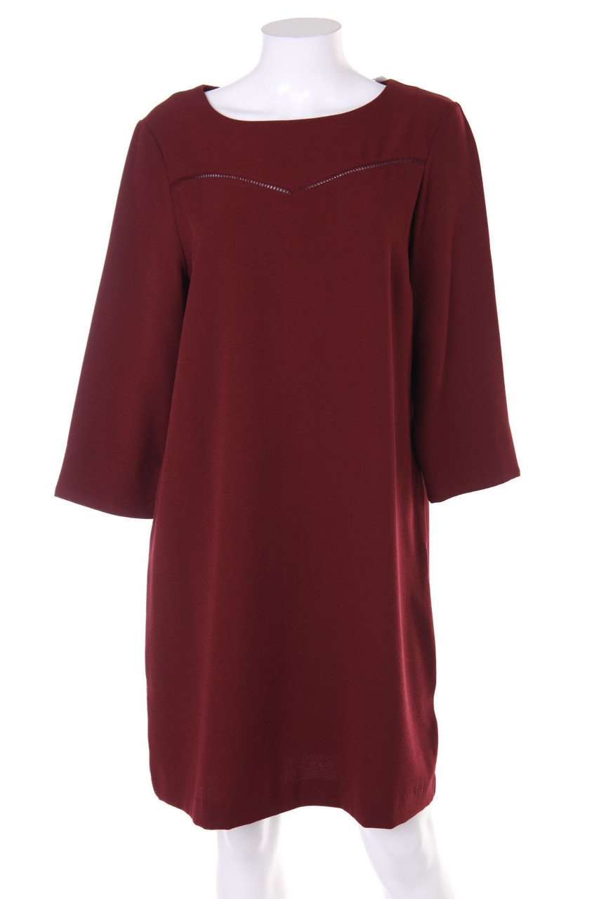 CAMAÏEU - Shift-Kleid mit 7/8-Ärmel - D 44