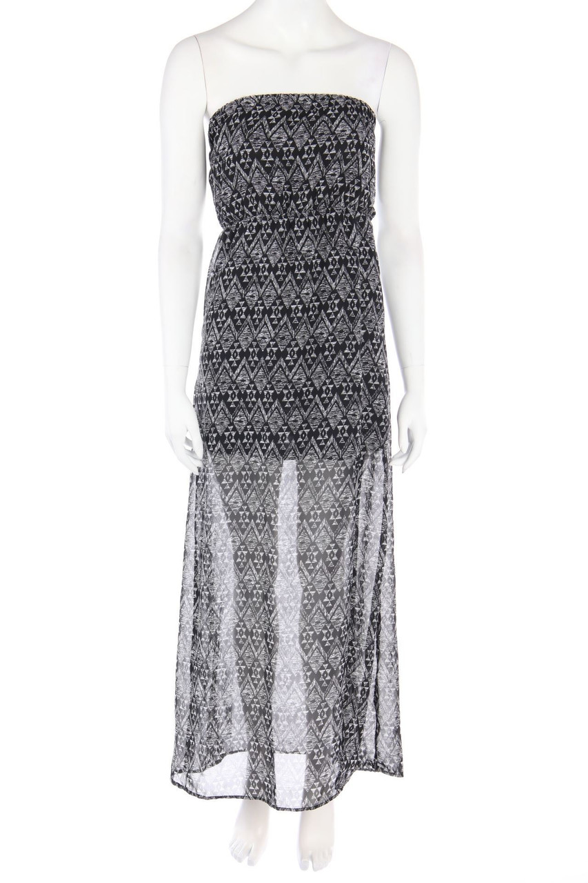 H&M DIVIDED - Maxi-Kleid mit Schlitz - D 36