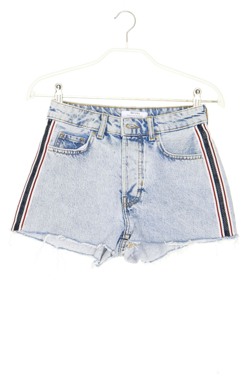 Bershka - Used Look Jeans-Shorts - D 30