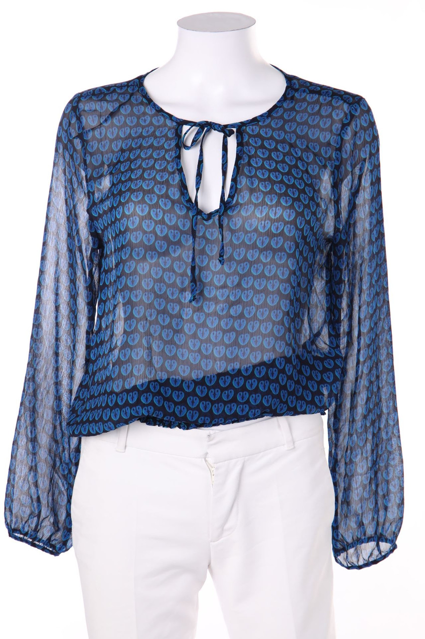 H&M - Bluse mit Print - D 36