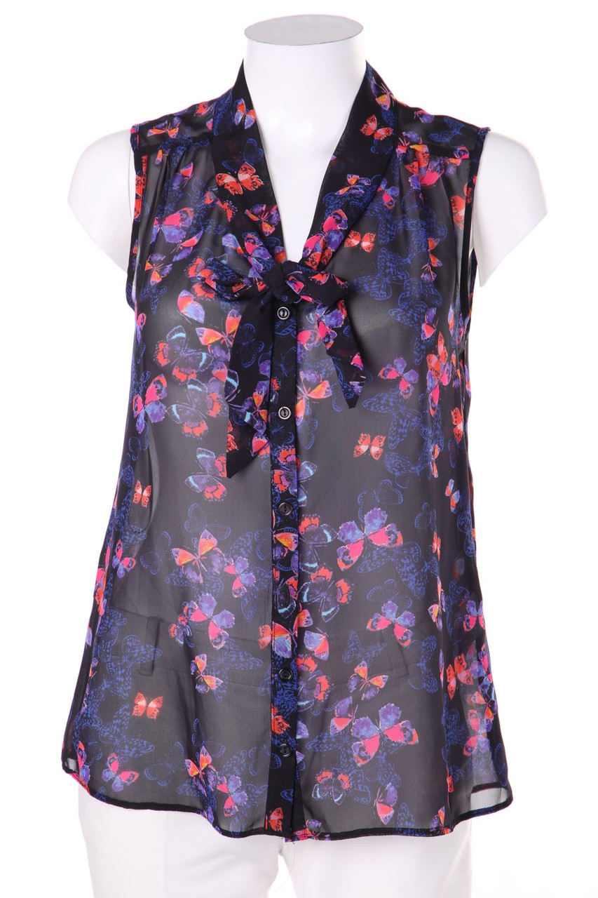 NEW LOOK - Blusentop mit Print - D 34