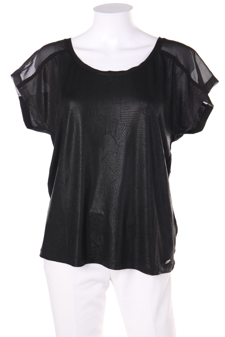 DEPT - Shortsleeve Blouse with Print - XL