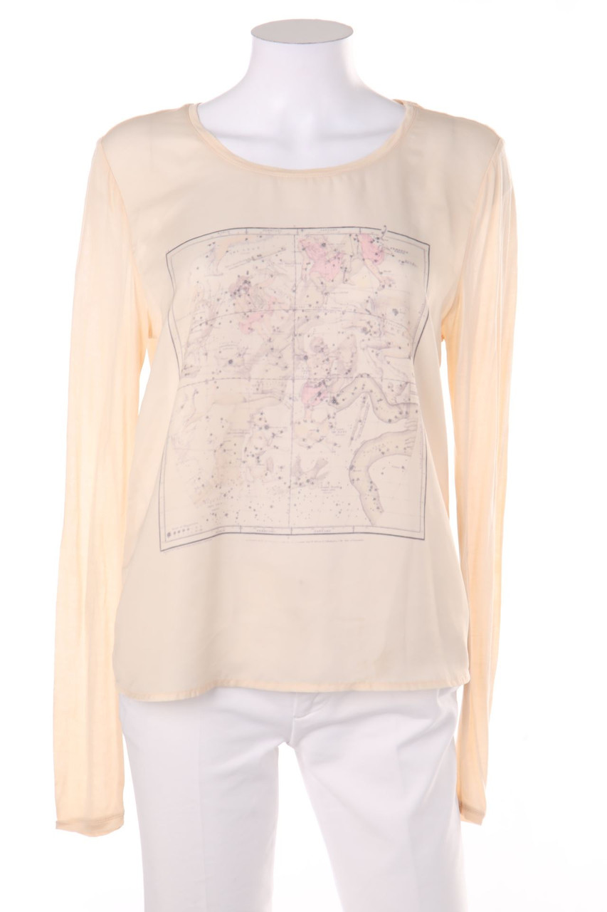 MAISON SCOTCH - Longsleeve-Shirt mit Print - M