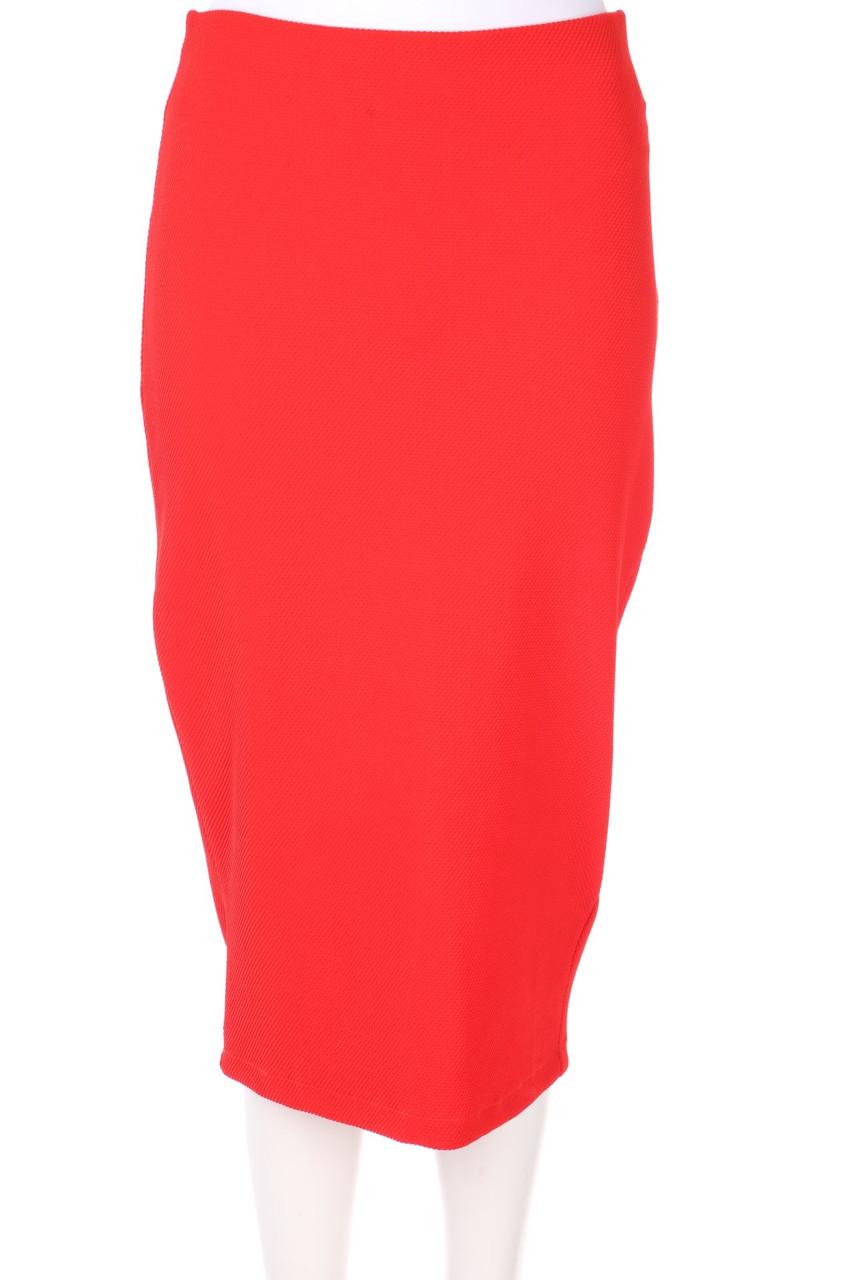 H&M - Midi-Midirock mit Stretch - D 40