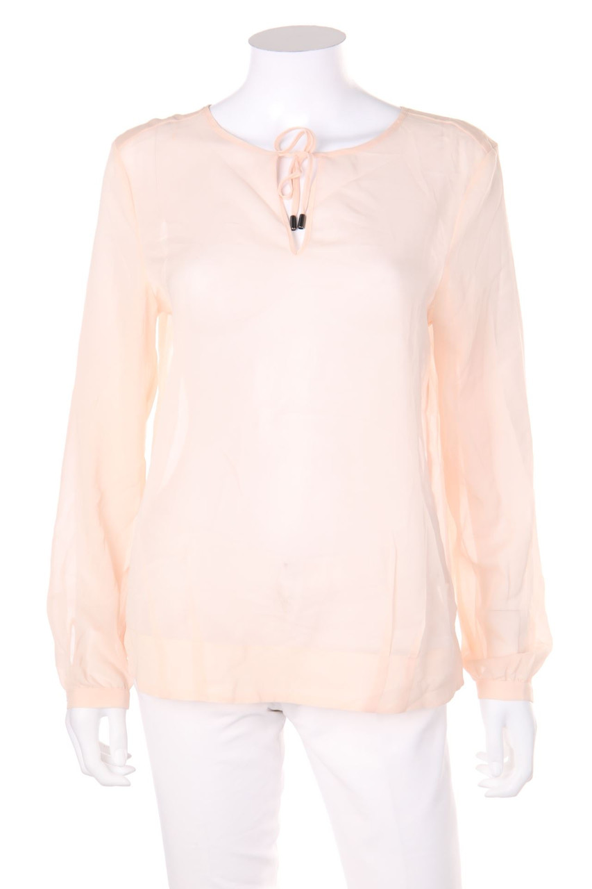 ESPRIT - Clean Chic-Bluse mit Raffungen - D 38