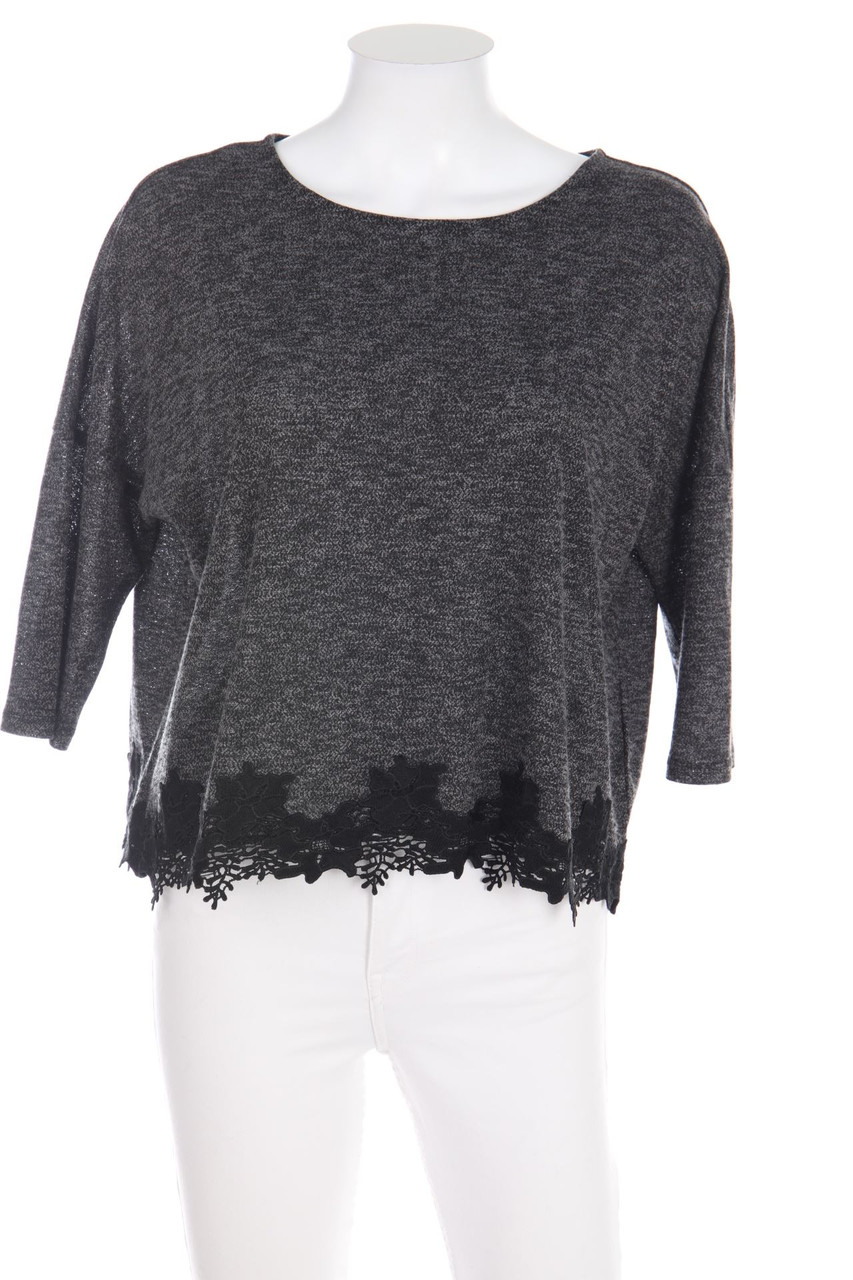 Q/S designed by s.Oliver - Batwing-Pullover mit Spitze - M