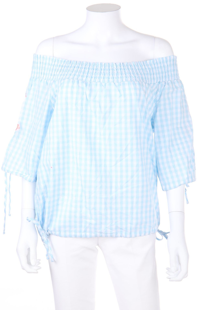 esmara - Off-the-shoulder blouse with Embroideries - D 40