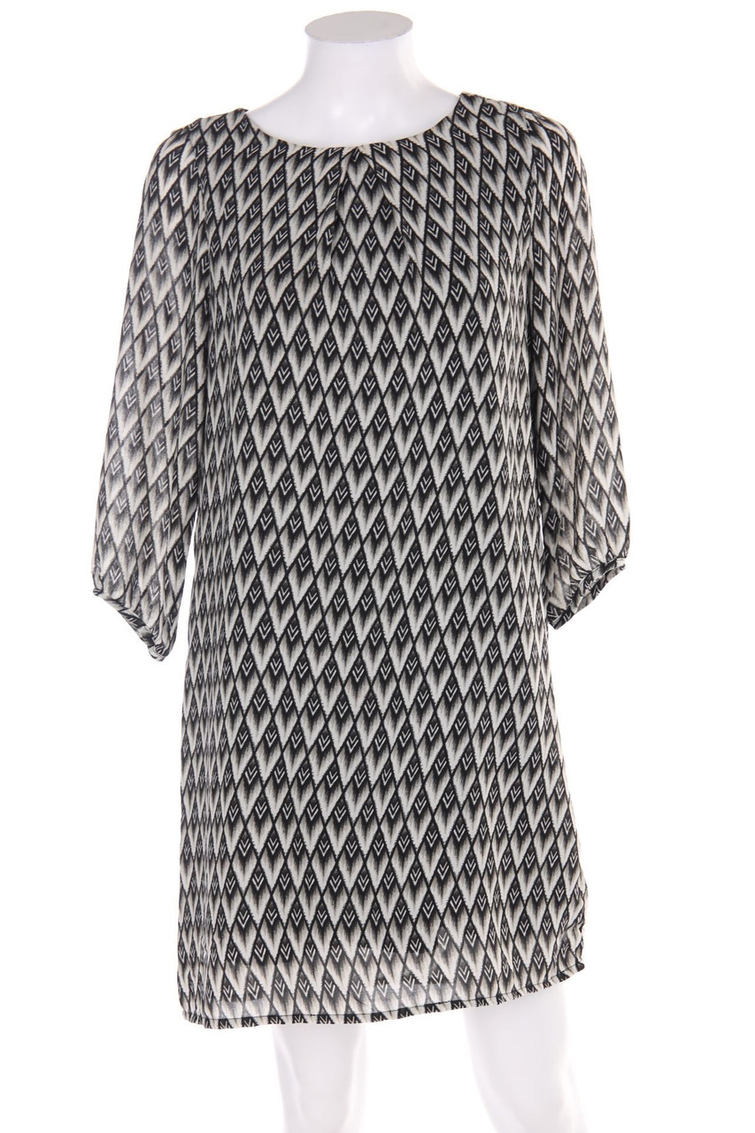 H&M - Shift-Kleid mit Print - D 36