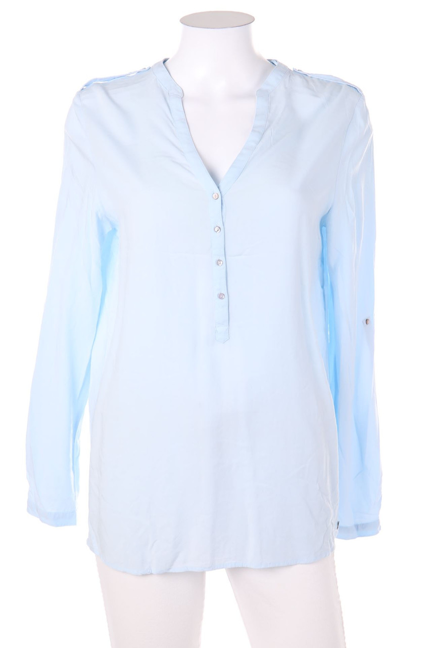 ESPRIT - Tunika-Bluse mit Riegeln - D 38
