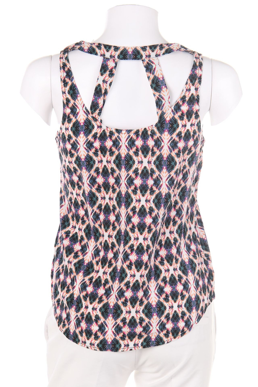 zebra - Top, Viscose with Print - S