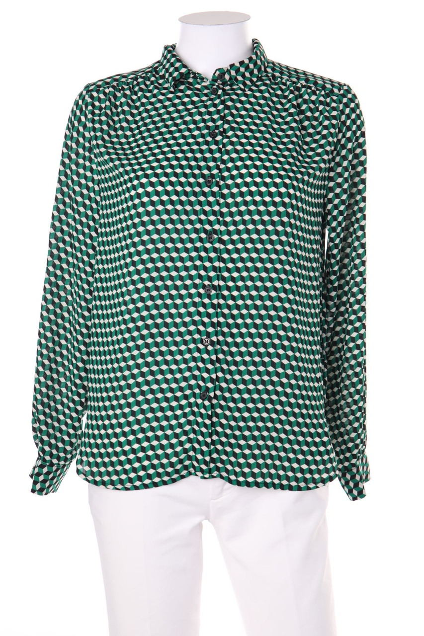 H&M - Bluse mit geometrischem Muster - D 34