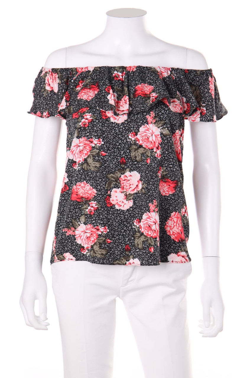 TALLY WEiJL - Off-the-shoulder blouse with floral print - D 38