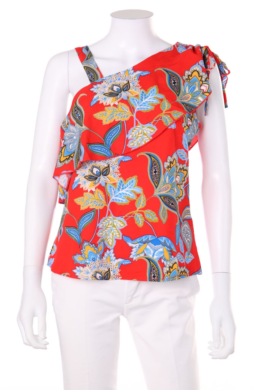 SECONDHAND - Top with floral print - XS