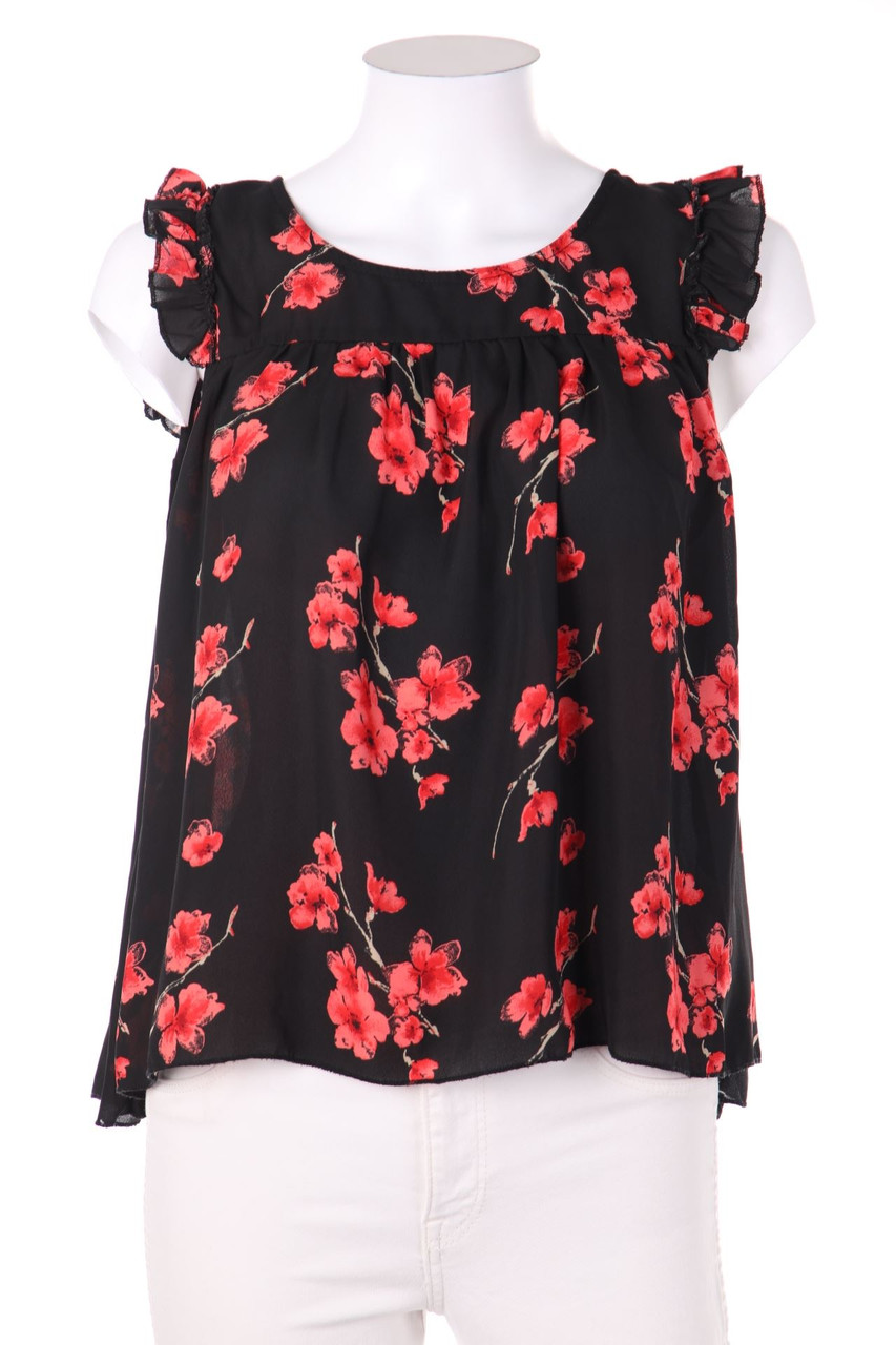 Parisian Collection - Blouse Top with floral print - D 34