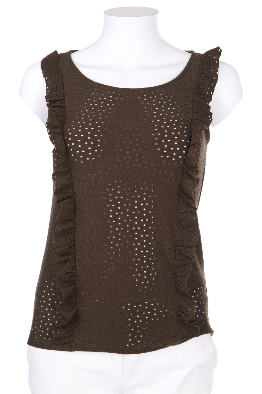 NAF NAF - Top mit Rüschen - XS