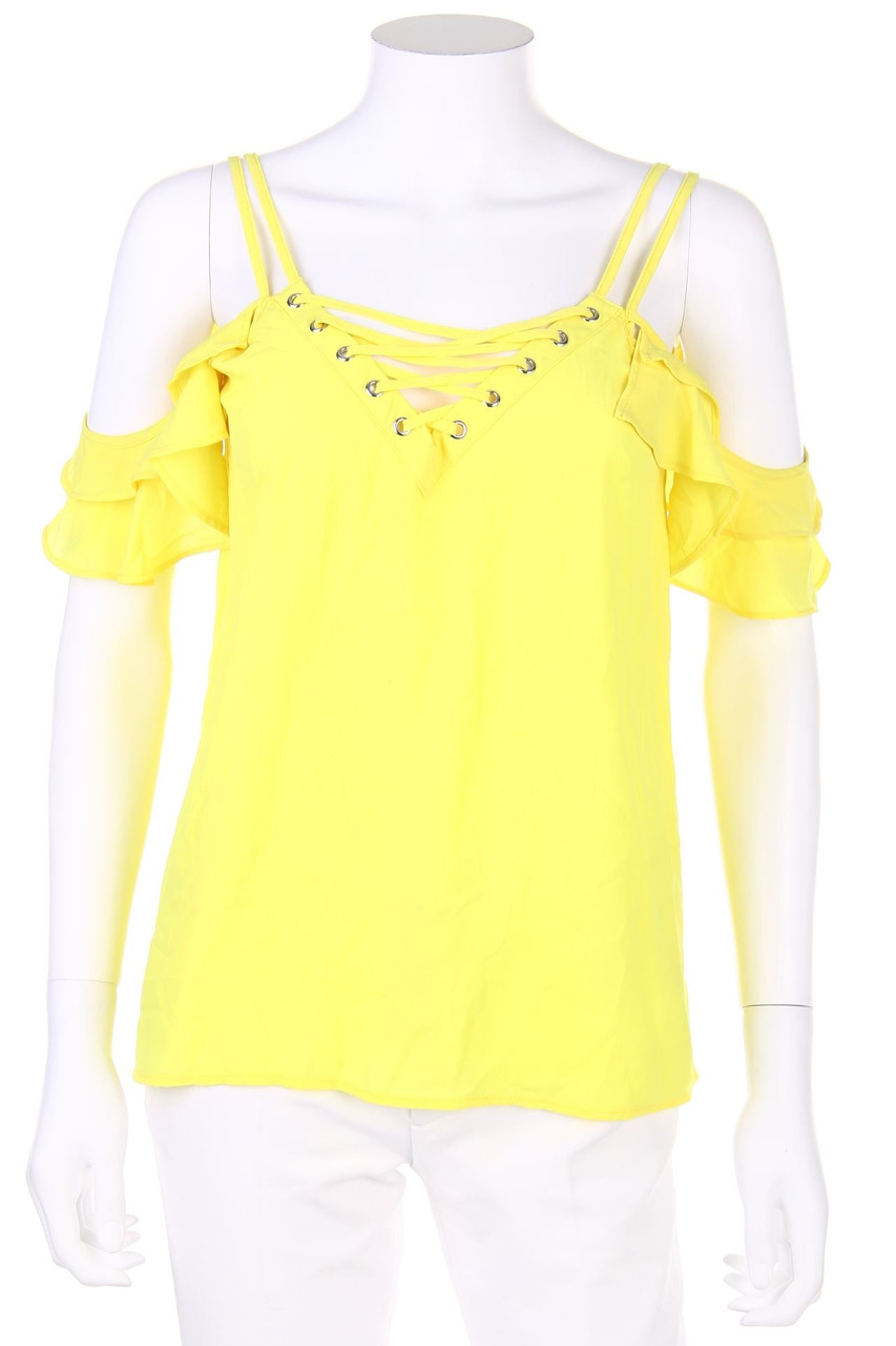 No Label - Blouse with Lacing - D 40