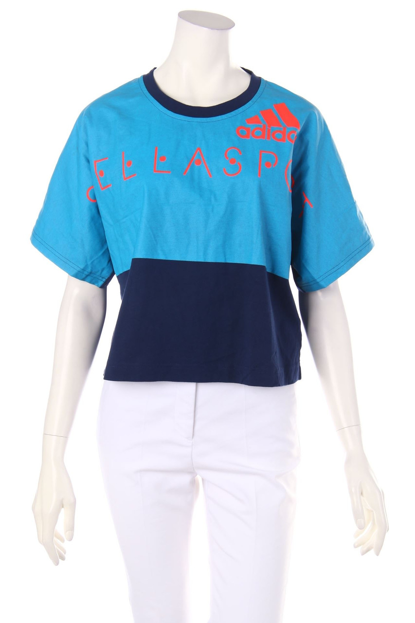 STELLA McCARTNEY x adidas - Sport-Shirt with Logo-Print - M