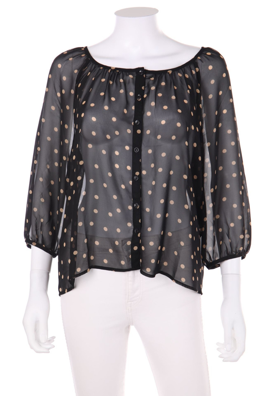 H&M - Bluse mit Punkten - D 34