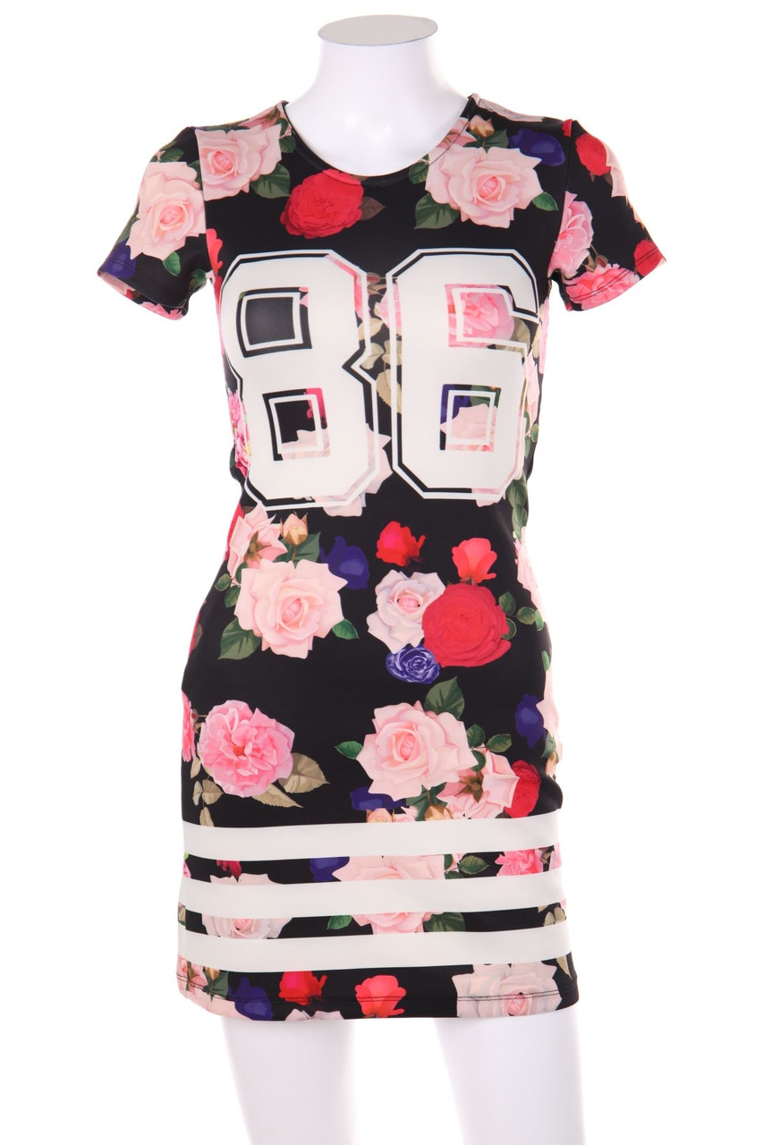 SECONDHAND - Kleid mit floralem Muster - S