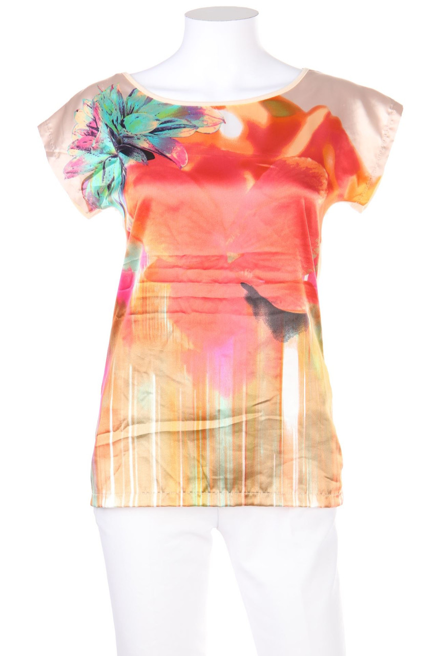 promod - Shirt mit floralem Muster - M