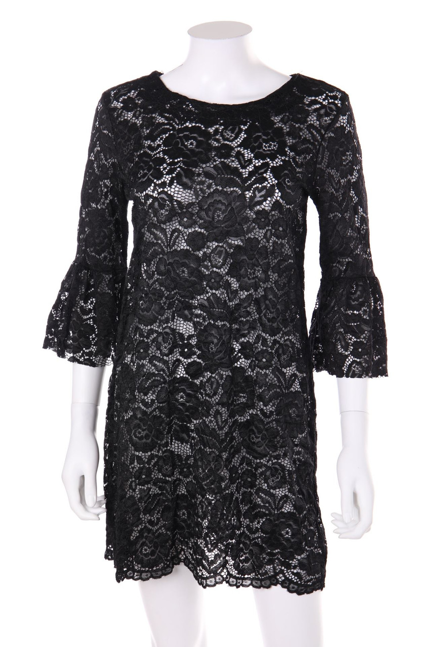 ANTONELLO SERIO - Dress, Lace with Ruffles - M