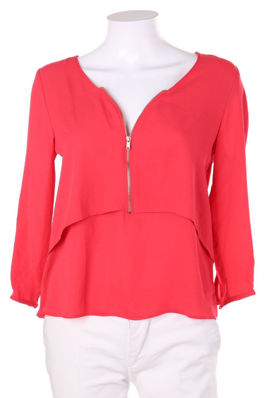 Bershka - Blouse with Zipper Closure - S