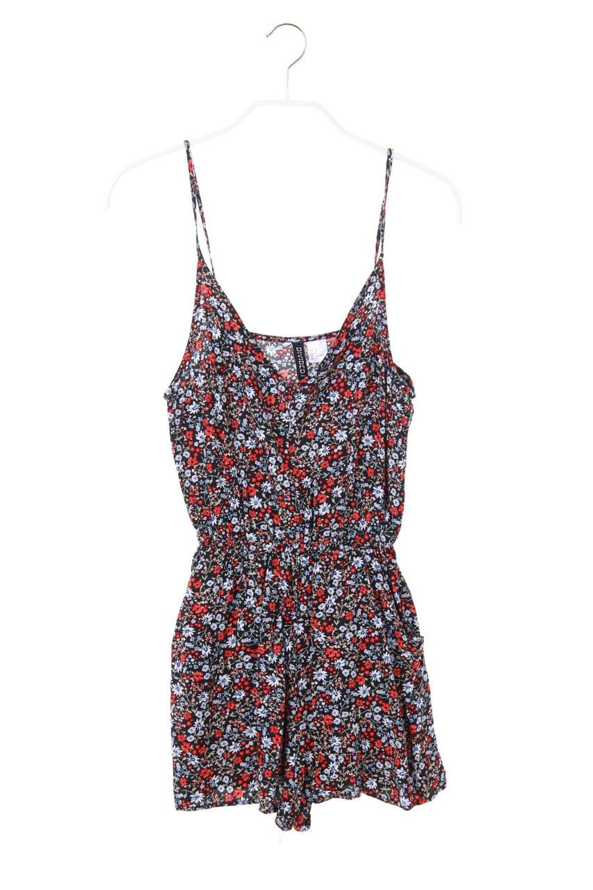 H&M DIVIDED - Playsuit mit floralem Muster - D 34