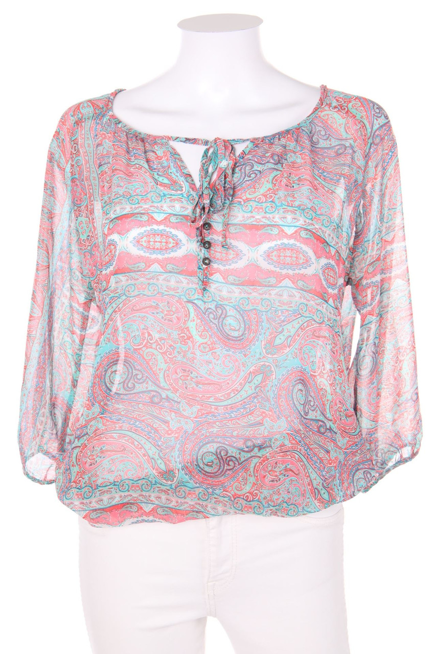 Stradivarius - Blouse with Paisley Print - M
