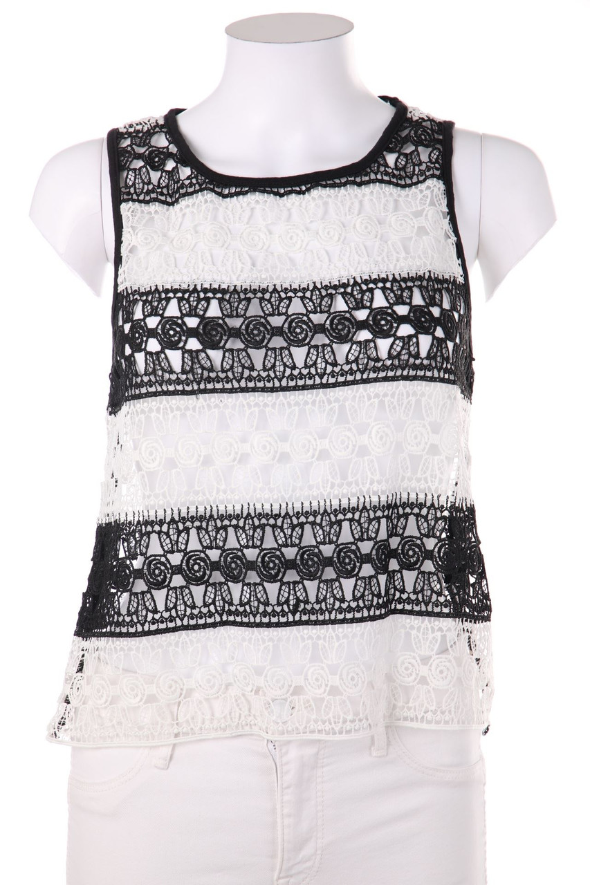 TALLY WEiJL - Top, Crochet Knit - S