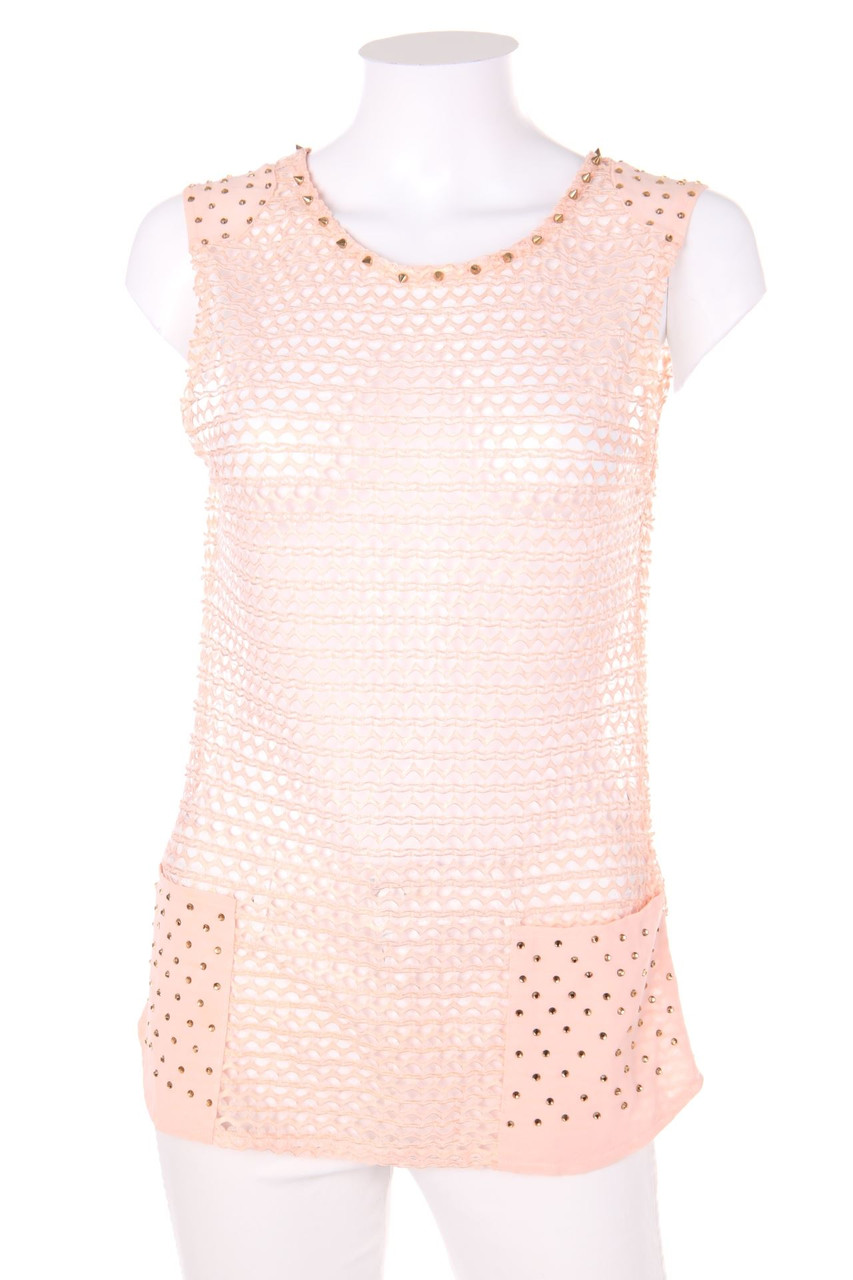 Paccio - Top, Lace with Jewelry Stones - D 36-38