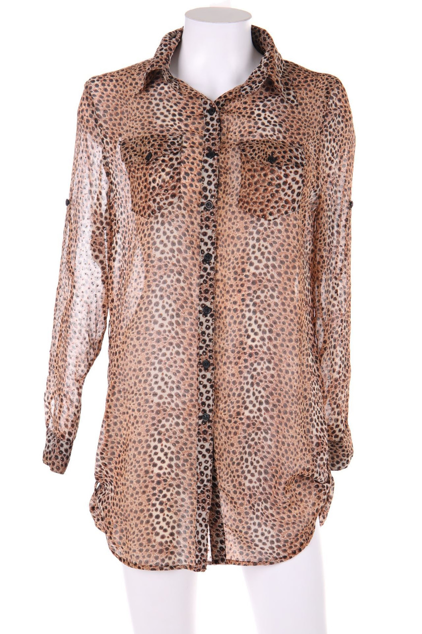 TOUT FEU TOUT FEMME - Bluse mit Leo-Print - S