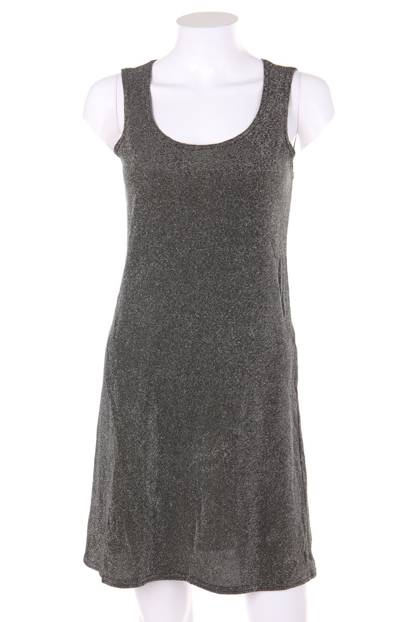 SECONDHAND - Party-Kleid mit Metallic-Effekt - S