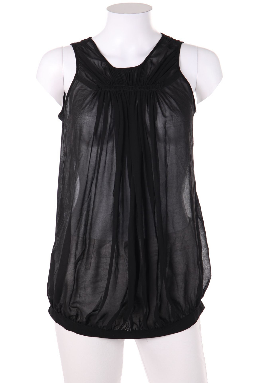 ZARA - Blusentop mit Raffungen - XS