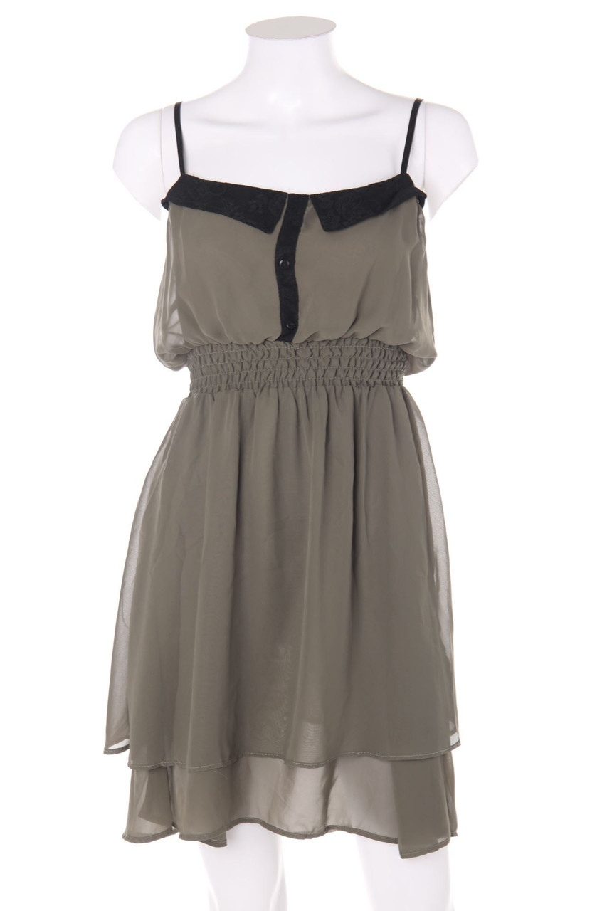 TALLY WEiJL - Dress, Layer Look with Lace Insert - M