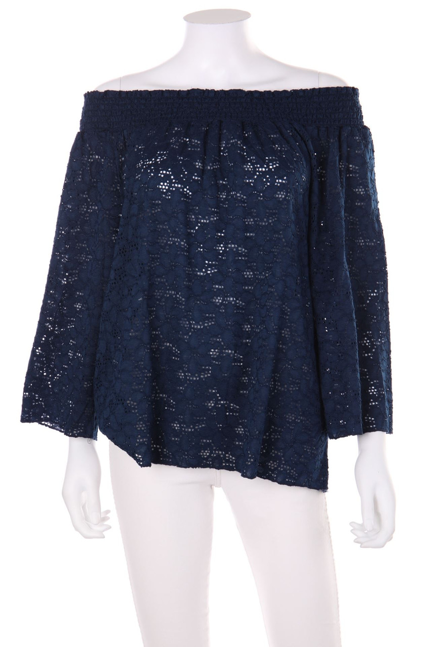 No Label - Off-the-shoulder blouse, Lace - L