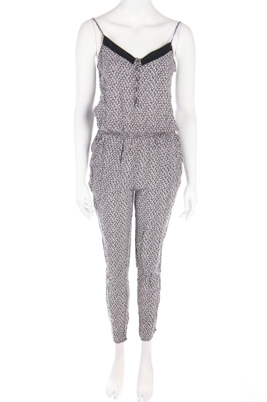 Lyla Lyla - Jumpsuit mit floralem Muster - M