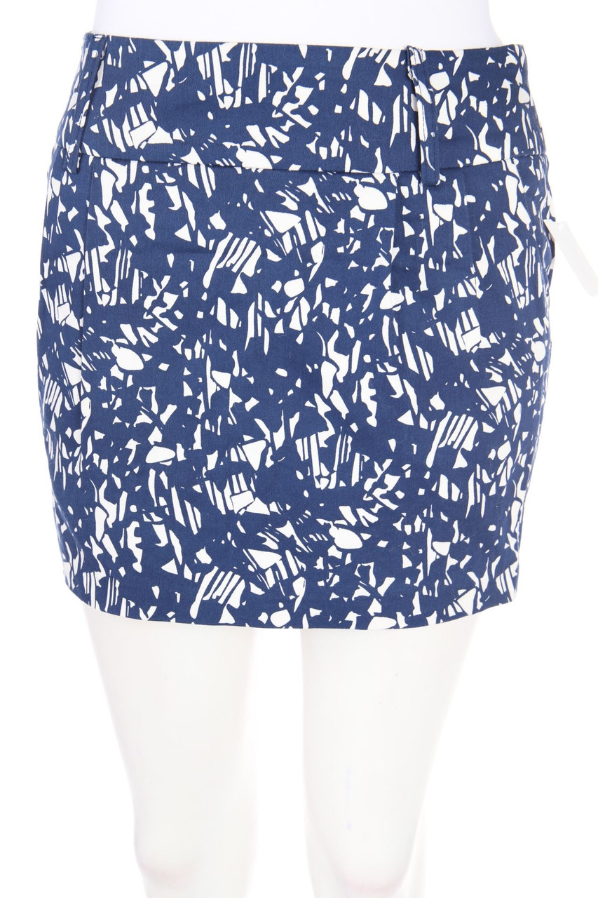 FOREVER 21 - Muster-Minirock aus Baumwoll-Mix - S