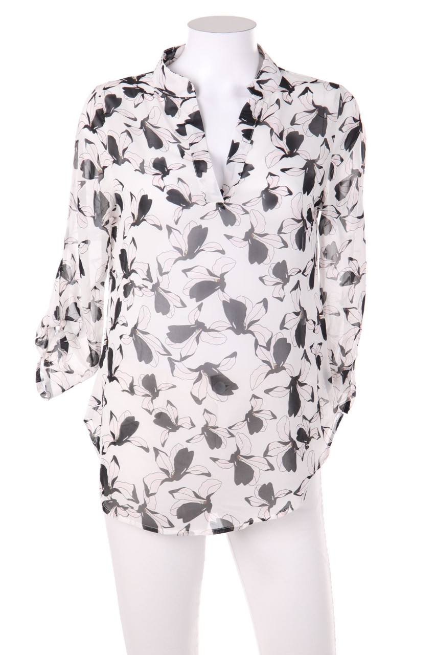 Chicorée - Blouse with 3/4 Sleeve with floral print - XS