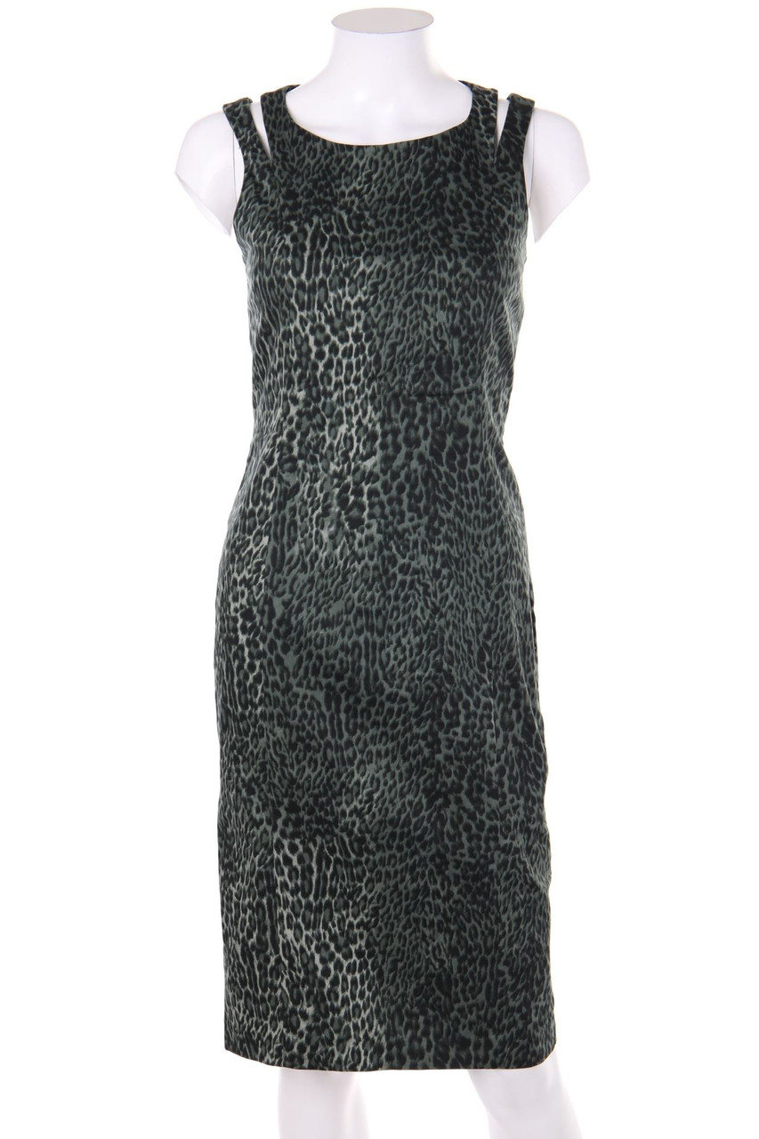 JONES - Abendkleid mit Leo-Print - D 34