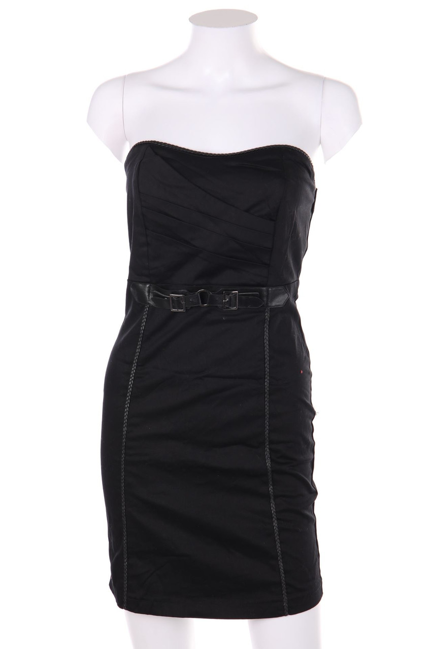 zebra - Dress with Epaulettes - S