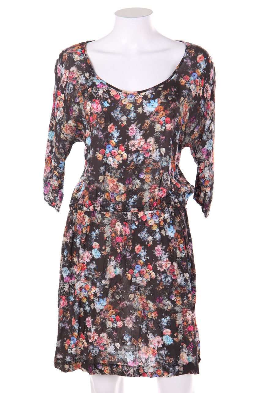 MANGO COLLECTION - Kleid mit floralem Muster - XL