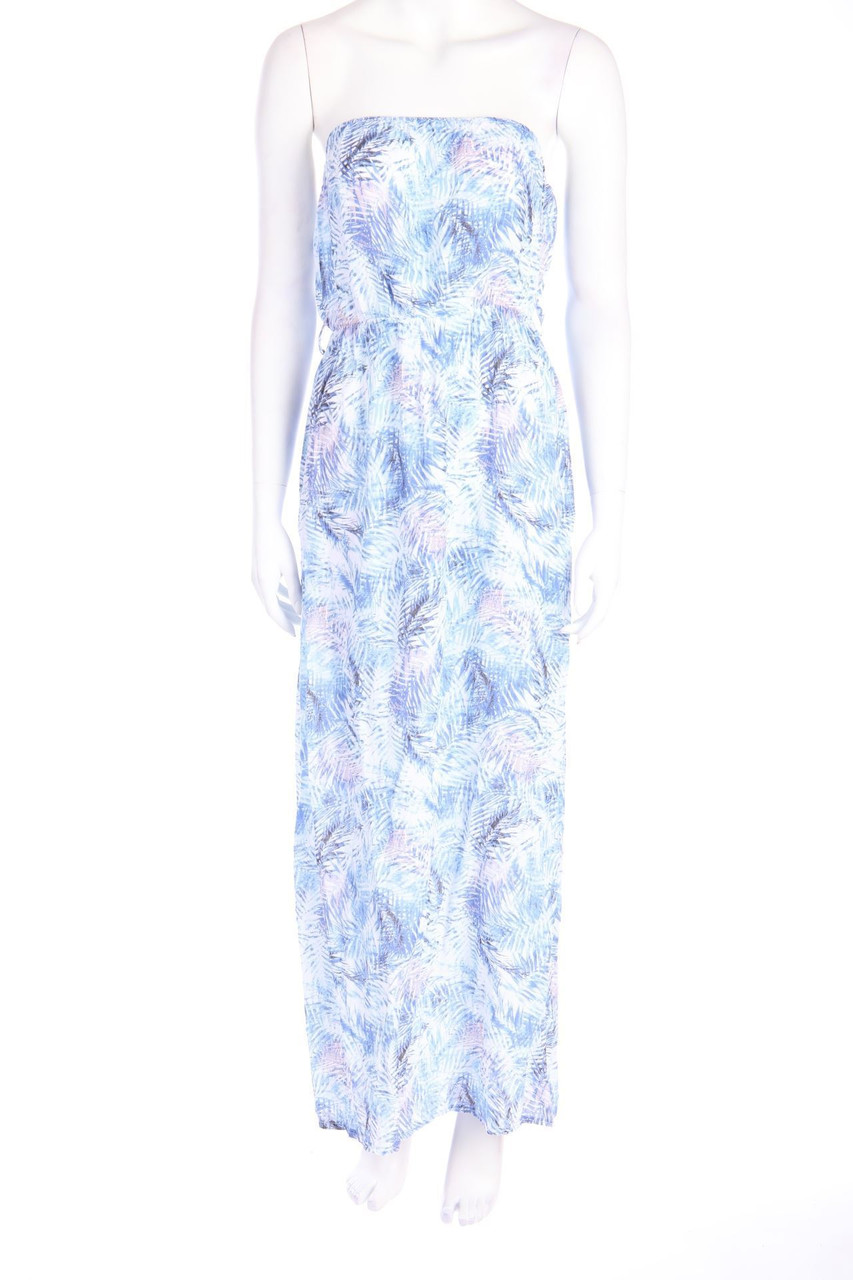 zebra - Maxi-Dress with floral print - S