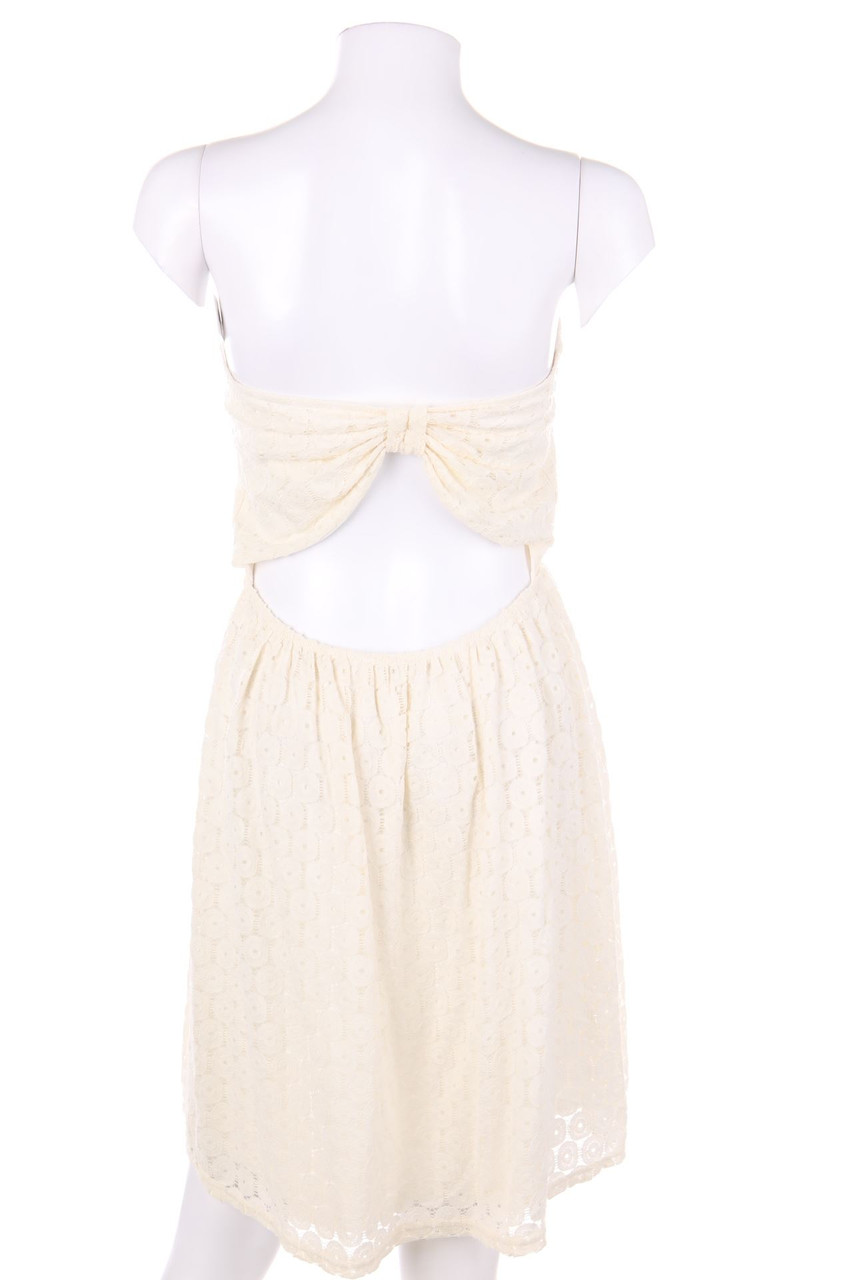 Pimkie - Kleid aus Spitze mit Gummizug - S